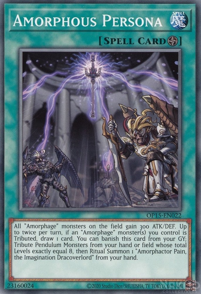 1 x Amorphous Persona - OP15-EN022 - Common - Unlimited Edition Near Mint, Engli