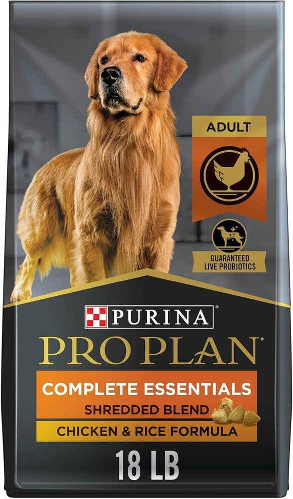 Purina Pro Plan High Protein Dog Food With Probiotics for Dogs, - 18 lb. Bag
