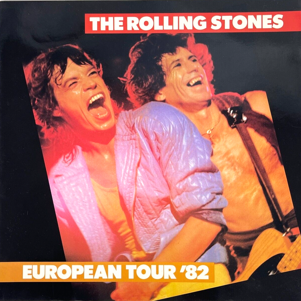Rolling Stones European Tour 1982 Vintage Concert Book Program Souvenir Merch