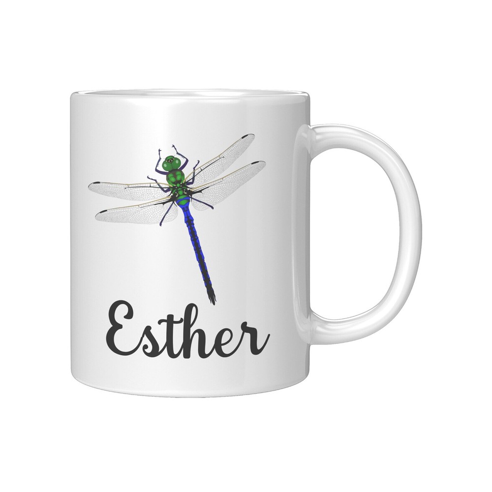 Personalized Dragonfly 11oz Mug Unique Gift for Her