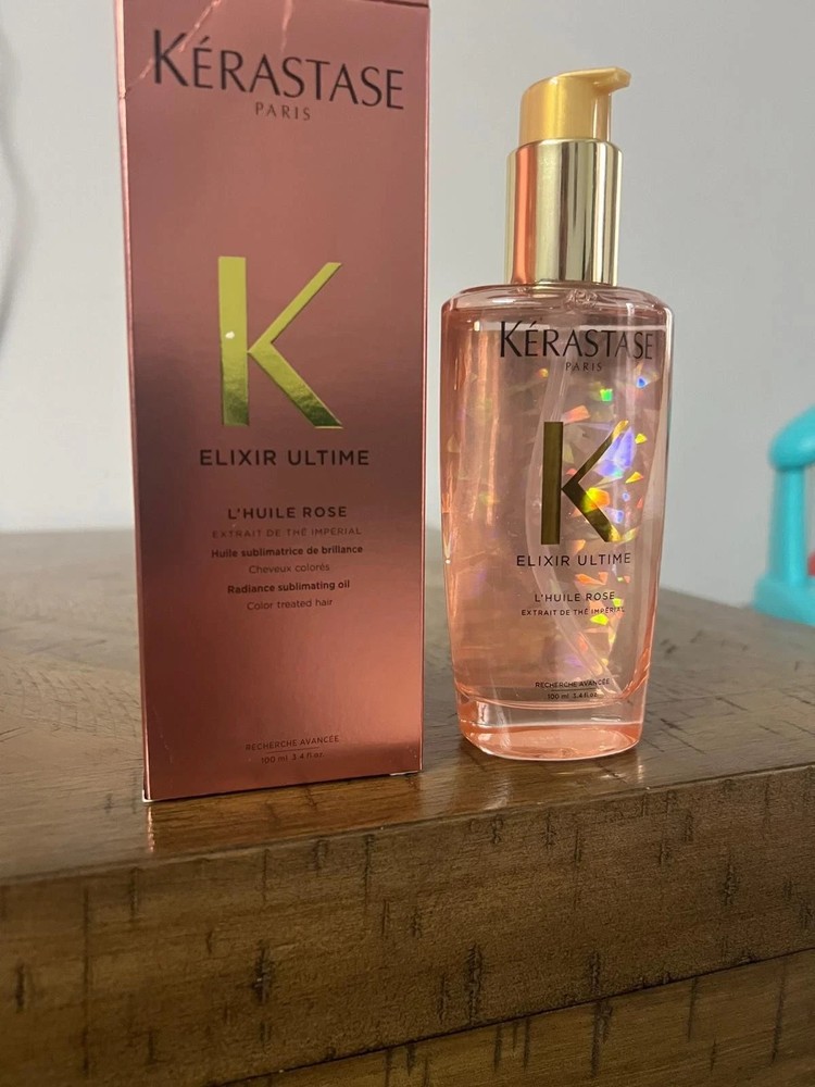 Kerastase Elixir Ultime Oil for Colored Hair - 100ml New Box Free Shipping