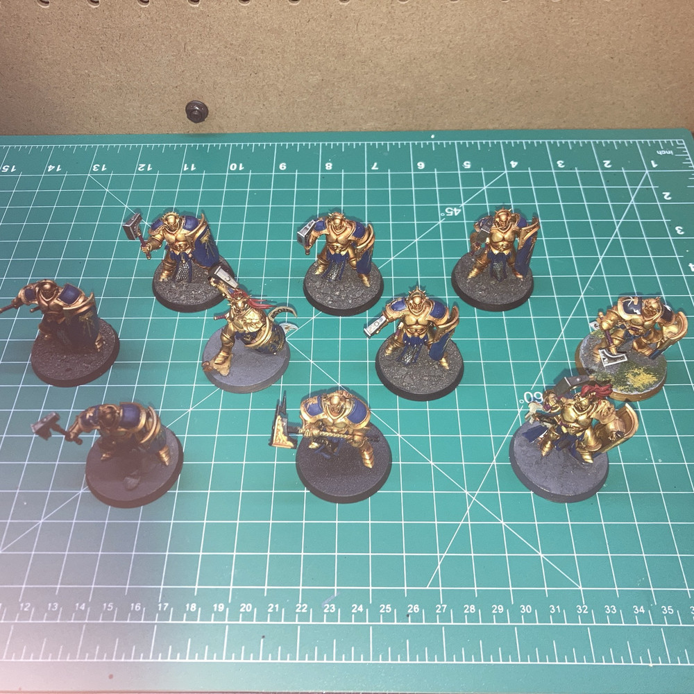 Warhammer Stormcast Eternals Liberators x10 Age Of Sigmar Army Lot Painted