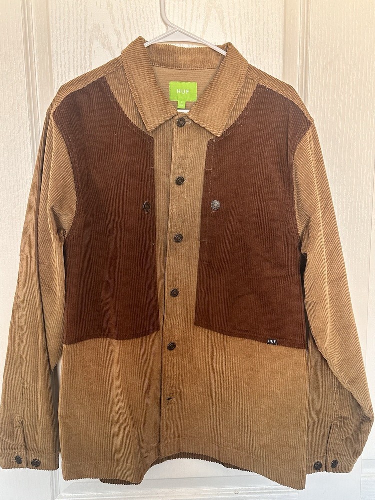 Huf Marina Box Overshirt Sz Lg