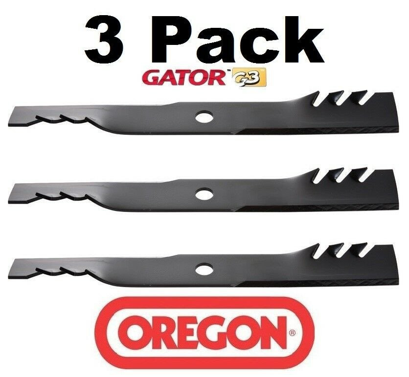 3 Pack Oregon 96-749 Gator G3 Mower Blades for Encore 543294
