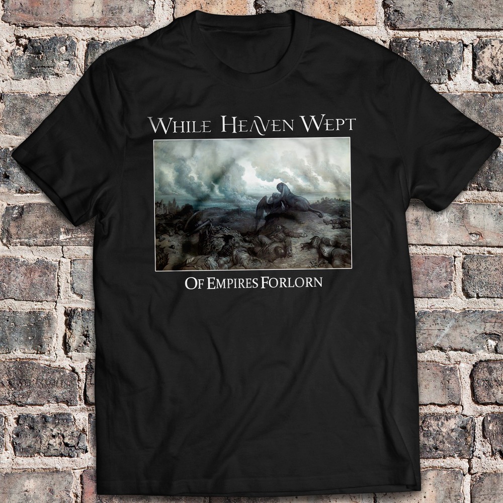 Retro Of Empires Forlorn While Heaven Wept Shirt Tom Phillips Rock Tee