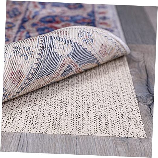 | Made in U.S.A. | Premium Non-Slip Rug Pad Gripper 3X5 3x5 Rug Grip Natural