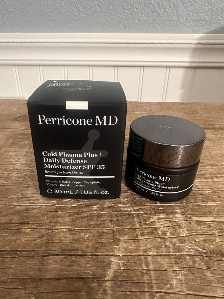 Perricone MD Cold Plasma Plus SPF35 Daily Defense Moisturizer 1 oz New Formula