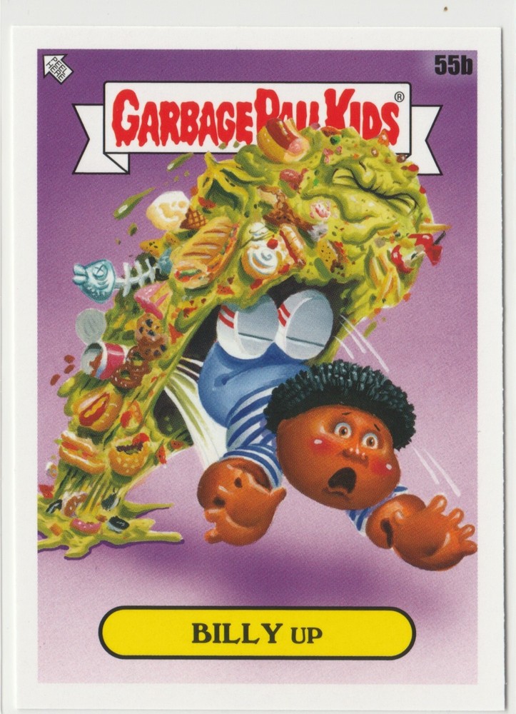 Billy Up #55b Garbage Pail Kids GPK 2021 Food Fight Trading Card