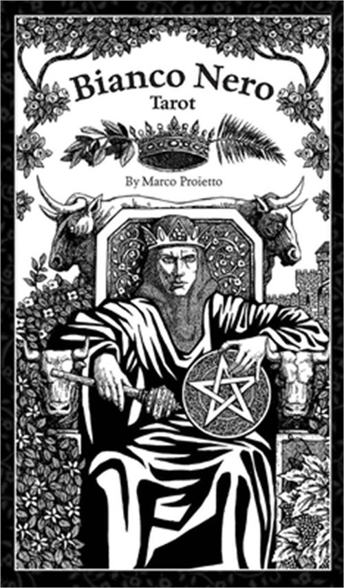 Bianco Nero Tarot by Marco Proietto (2018, Hardcover)
