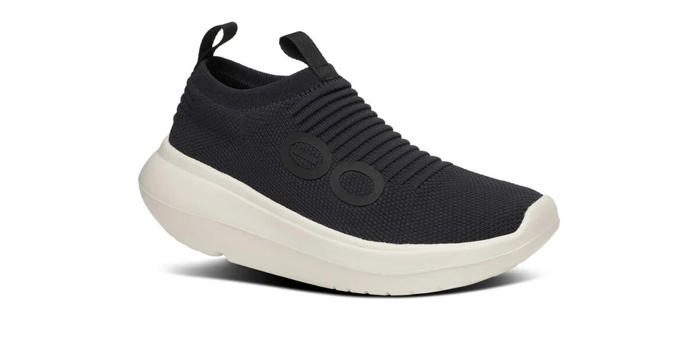 New OOFOS Women's OOmy Zen - Chalk Black - All Sizes - Ships Free Only $92.89!