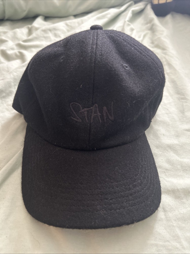 Eminem - Stan Hat - Slim Shady - Wool Dad Hat - Black  - Detroit