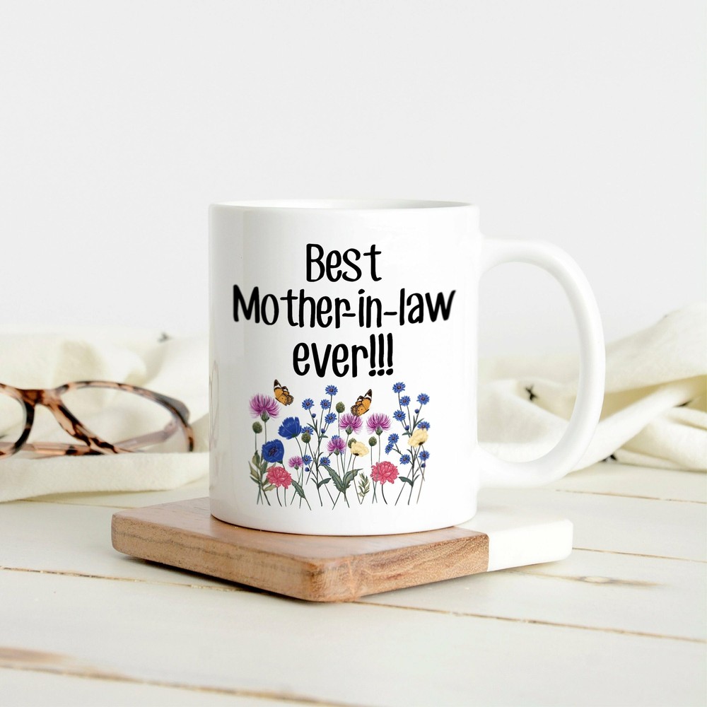 Flower Mother In Law Gifts Funny Mother In Law Gift Mother In Law Mug Mil Coffee