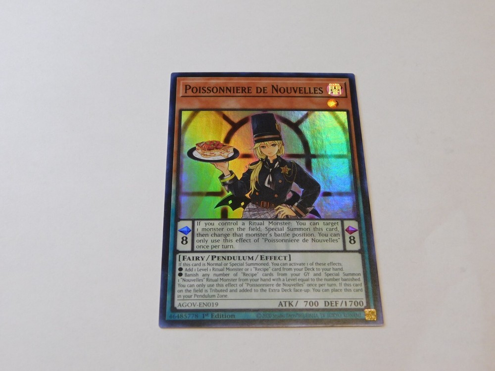 YuGiOh TCG Age of Overlord AGOV Pick Your Card 2020 Edition