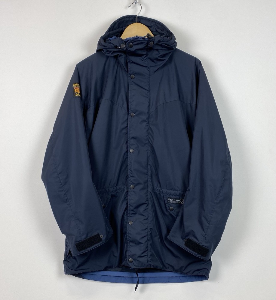 Paramo Analogy Waterproof By Nikwax Full Zip Cascada Jacket Mens Size M Blue Top
