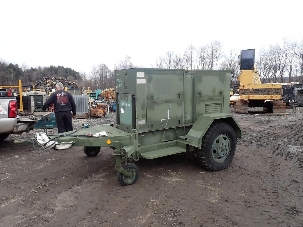 1985 Libby MEP007B 100 KW Generator MILITARY SURPLUS! 96 HOURS! VIDEO CAT Diesel