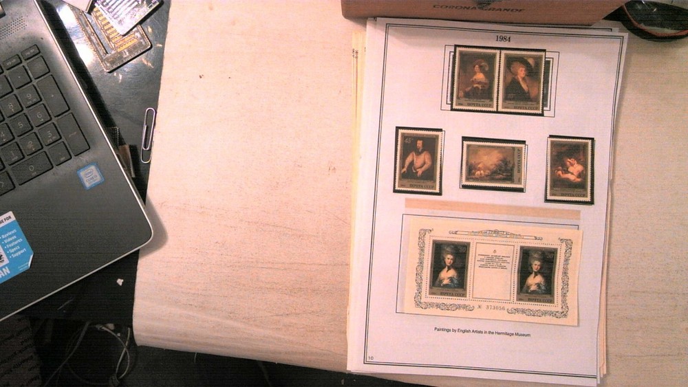 RUSSIA COLLECTION ON ALBUM PAGES, MINT/USED