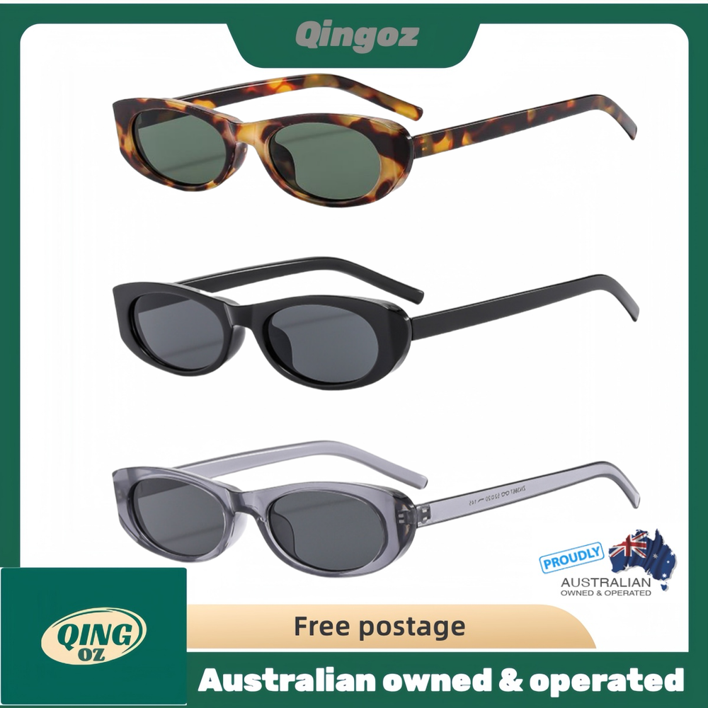 Men's Women's Fashion Square Vintage Retro Sunglasses UV400 Protection