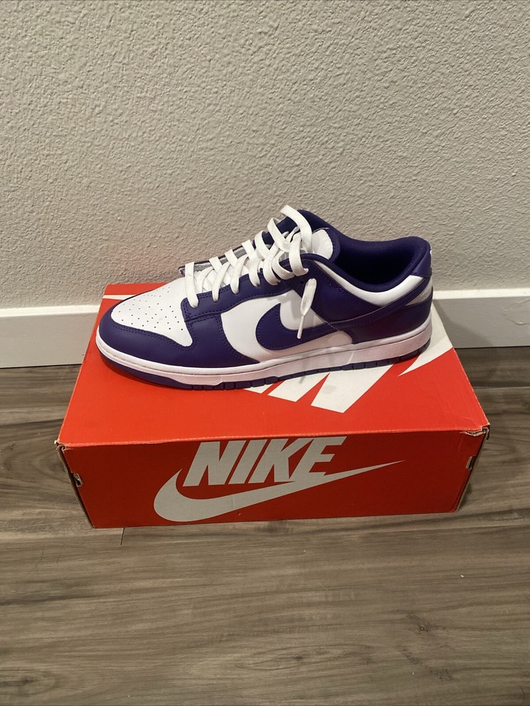 !!USED!! Nike Dunk Low Championship Purple Size 13