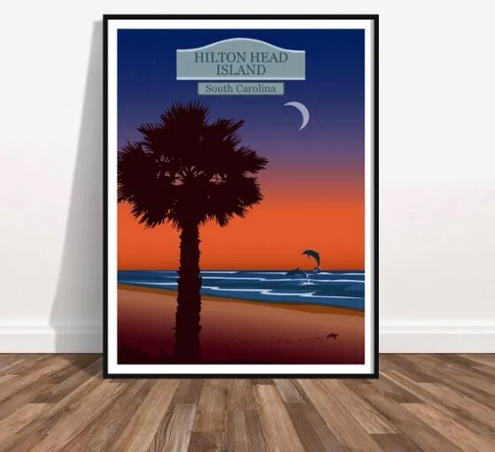 Hilton Head Beach Print -South Carolina Coastal Art - Seascape Photography