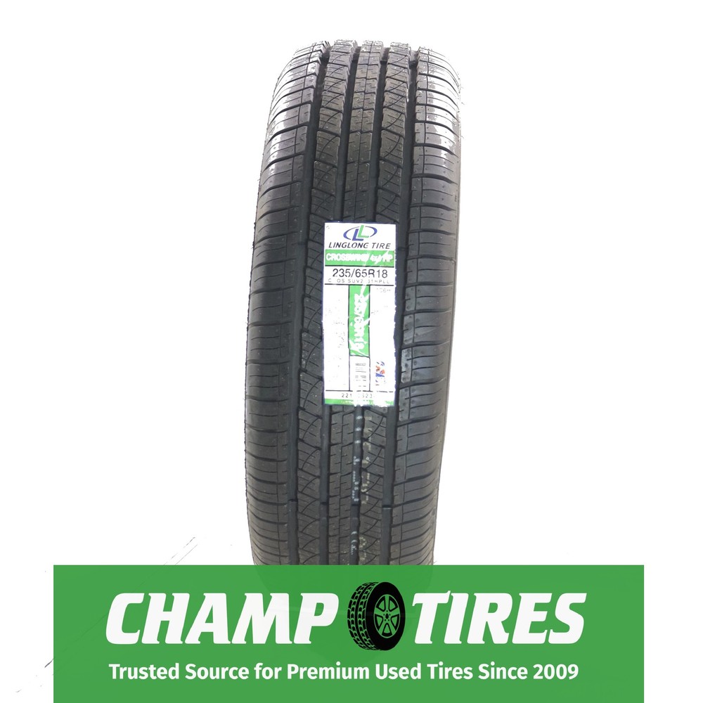 Set Of 4 P235/65R18 Linglong NEW Crosswind 4x4 HP 106 H New 10/32nds