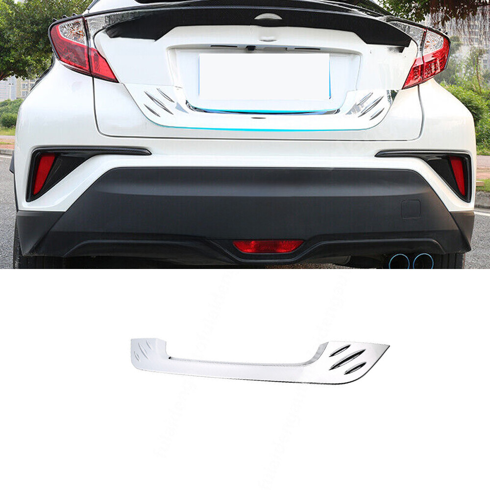 Exterior Tail Light Lamp Strip Decor For Toyota CHR C-HR 2018-2022 Chrome Silver