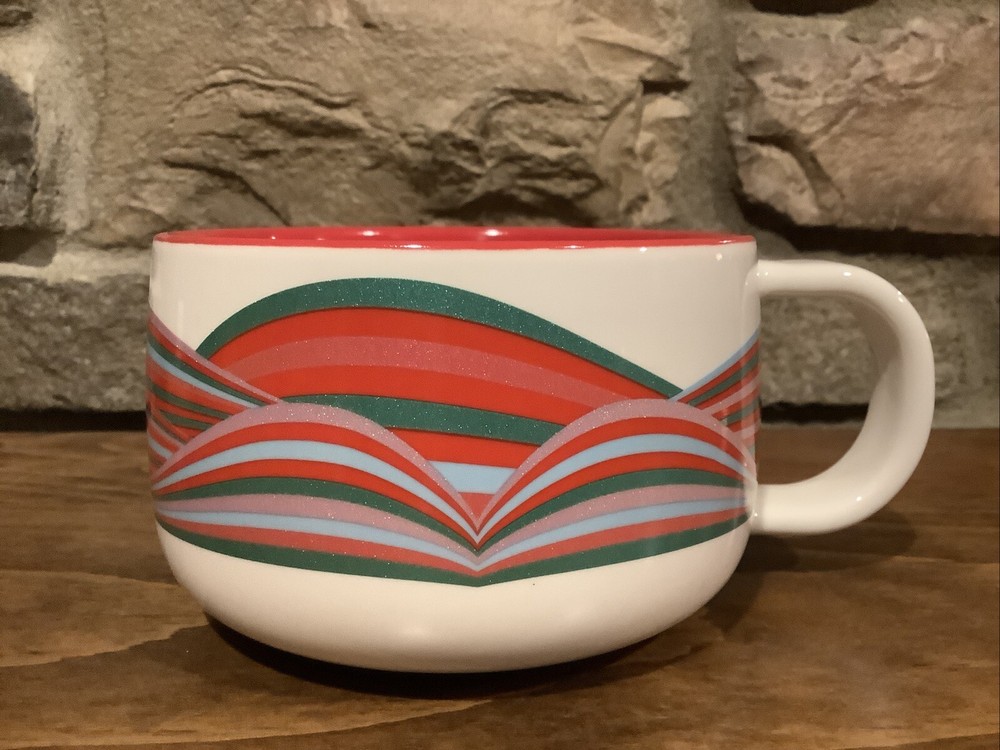 Starbucks 2024 Christmas Peppermint Swirl 16 Oz Mug