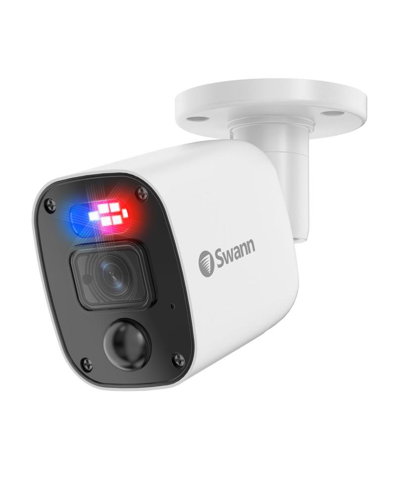 High-Resolution 1080p Wired Bullet Security Camera with Night Vision Add-On