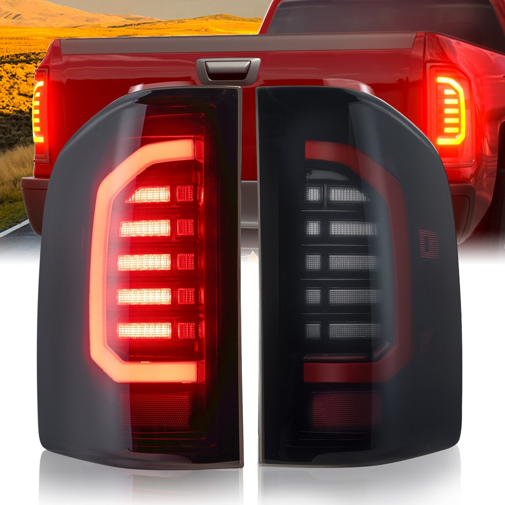 LED Tail Lights for 2007-2014 Chevy Silverado 1500 2500 3500