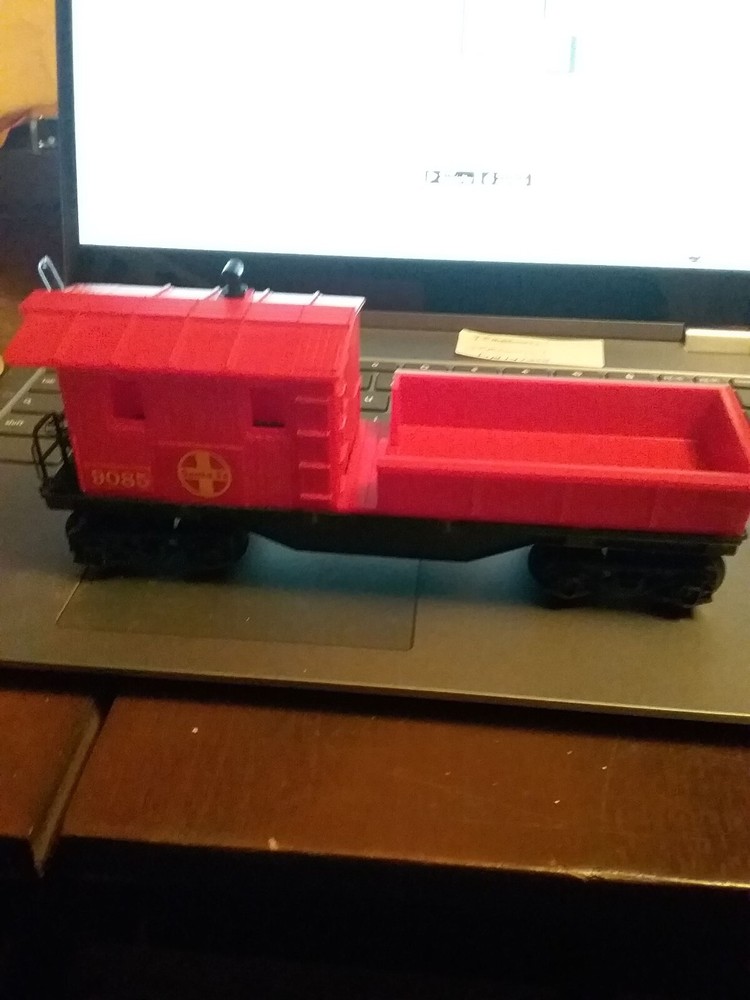 Lionel O27 3-Rail ATSF Santa Fe Work Caboose #9085 6-9085 Gauge
