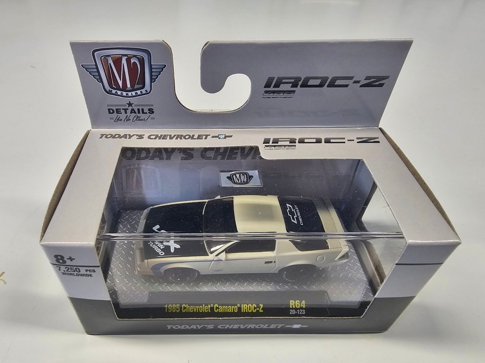 M2 Machines 1:64 Diecast 1985 Chevrolet Camaro IROC Z