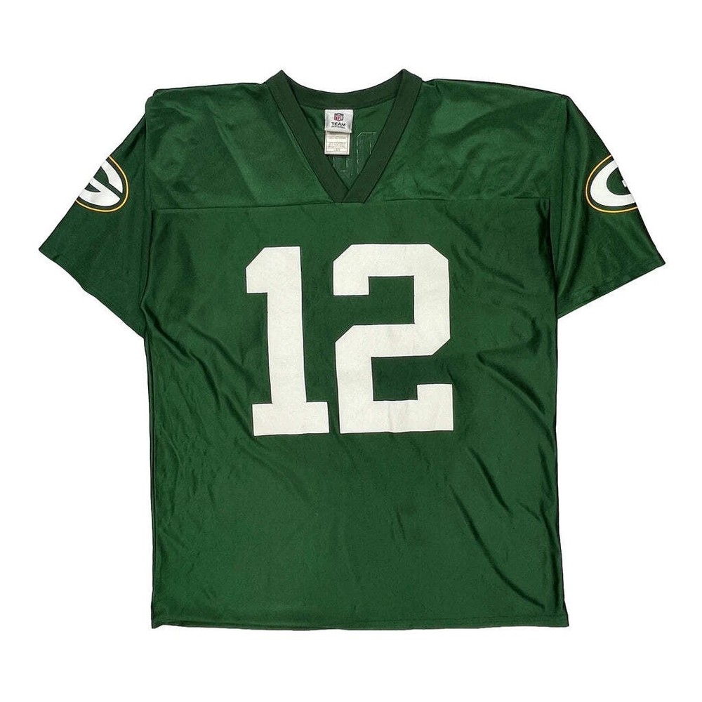 Green Bay Packers Nfl Football Football Jersey - Large Green Polyester