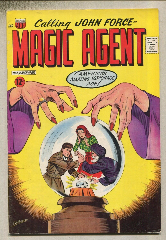 Magic Agent: Calling John Force- # 2 FN  America's Amazing Espionage Ace  SA