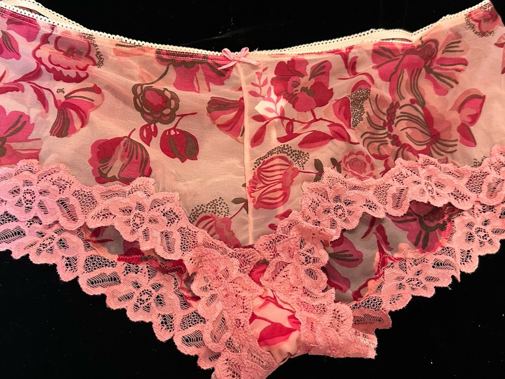 GILLIGAN O'MALLEY INTIMATES  UNDERWEAR SZ 9 NWT PINK FLOWERS