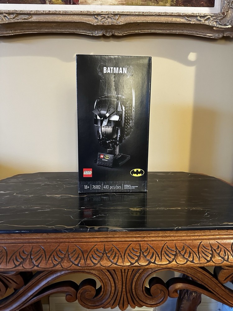 Limited Edition Rare Lego Batman Helmet 76182 Collectible