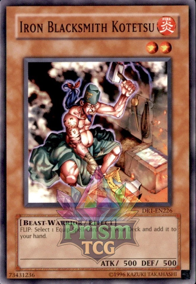 Iron Blacksmith Kotetsu DR1-EN226 Yugioh