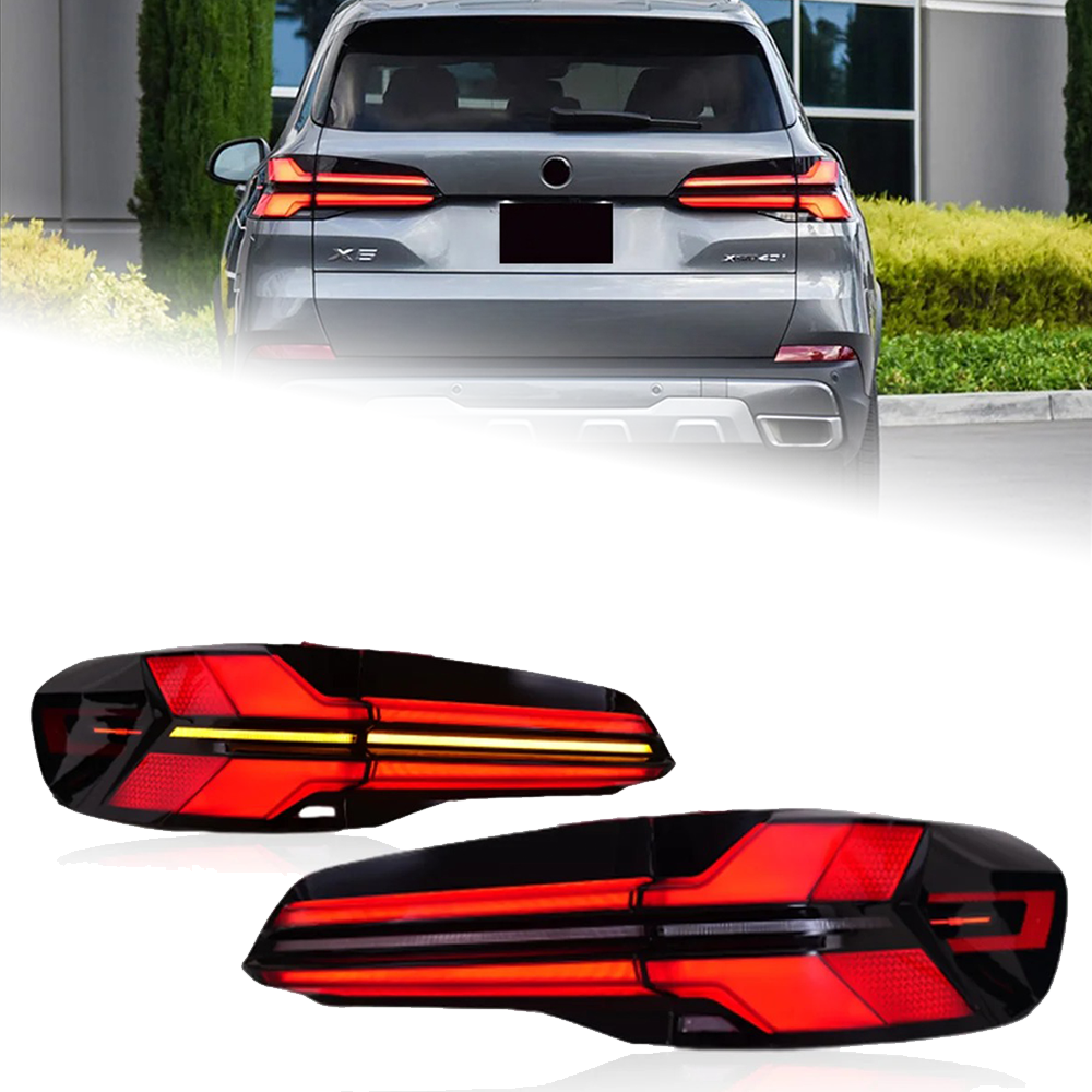 LED TailLights Lamp 4PCS W/Animation For BMW X5 G05 2019-2022 UPGRADE To LCI NEW