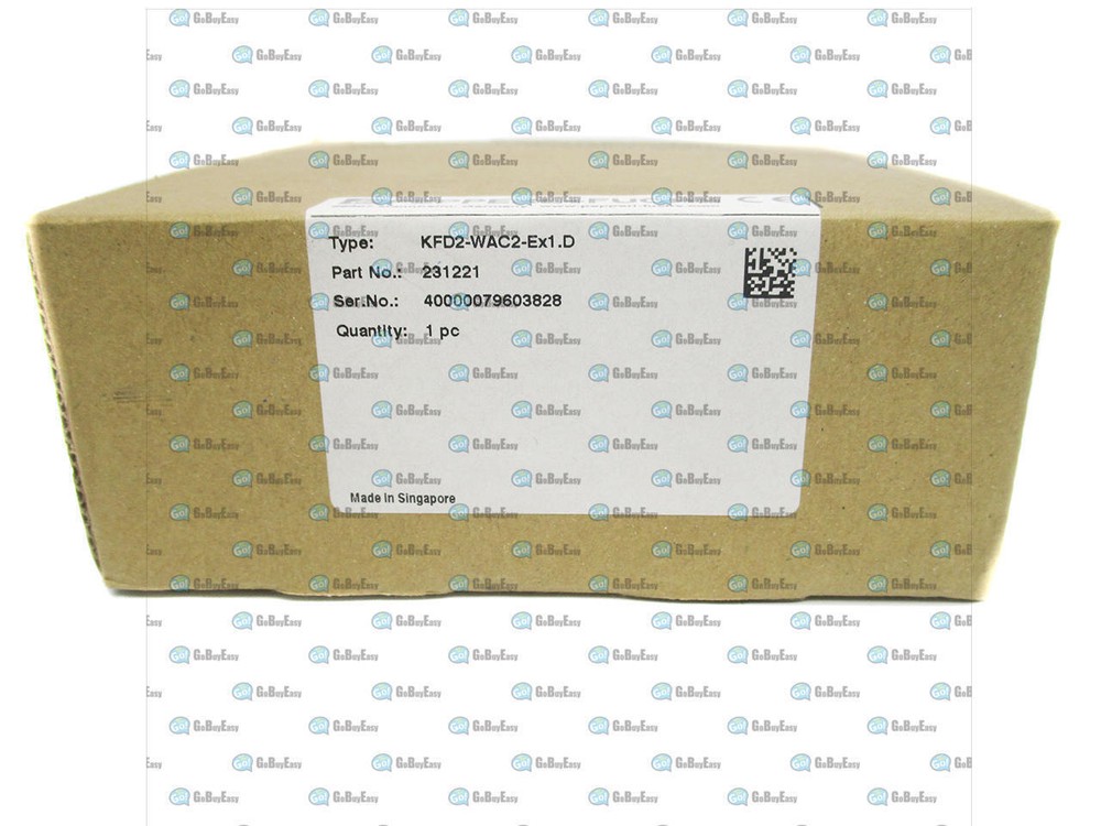 1PC New   KFD2-WAC2-EX1.D Safety barrier #F8