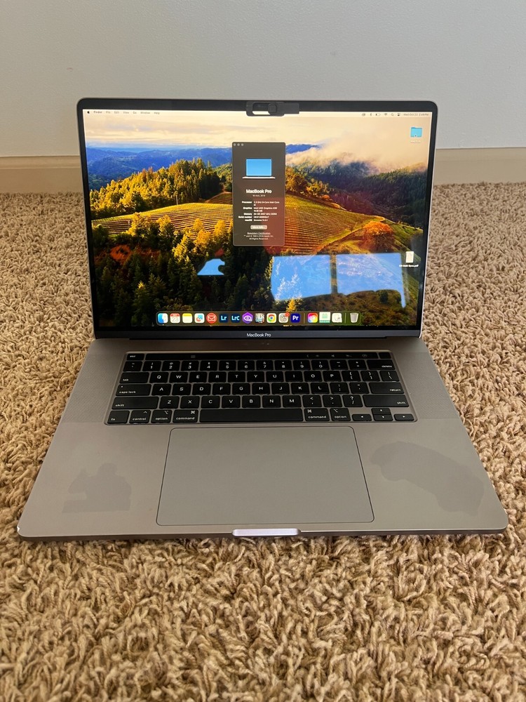 Macbook Pro 8-core intel core i9 16inch 64GB RAM 1TB Storage - good condition