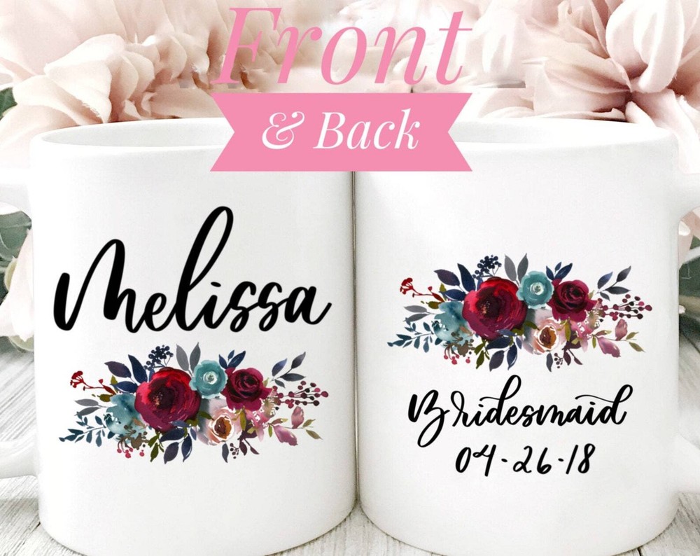 Bridesmaid Mug Custom Bridesmaid Mug Bridesmaid Gift Bridesmaid Proposal Gift