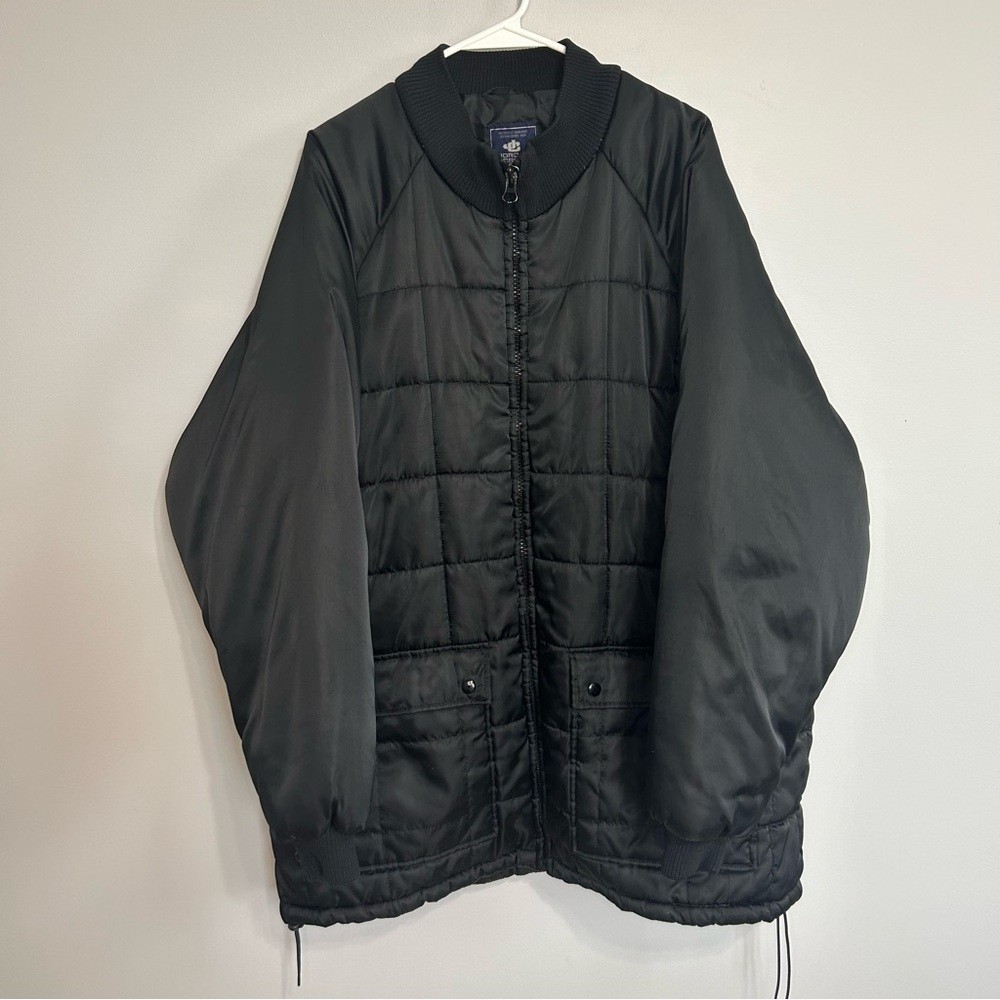 Jordan Craig Men's Black Quilted Bomber Puffer Jacket Winter Warm Size 2XL