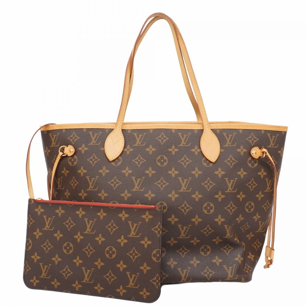 Louis Vuitton Monogram Neverfull MM Tote Bag in Cerise M46987