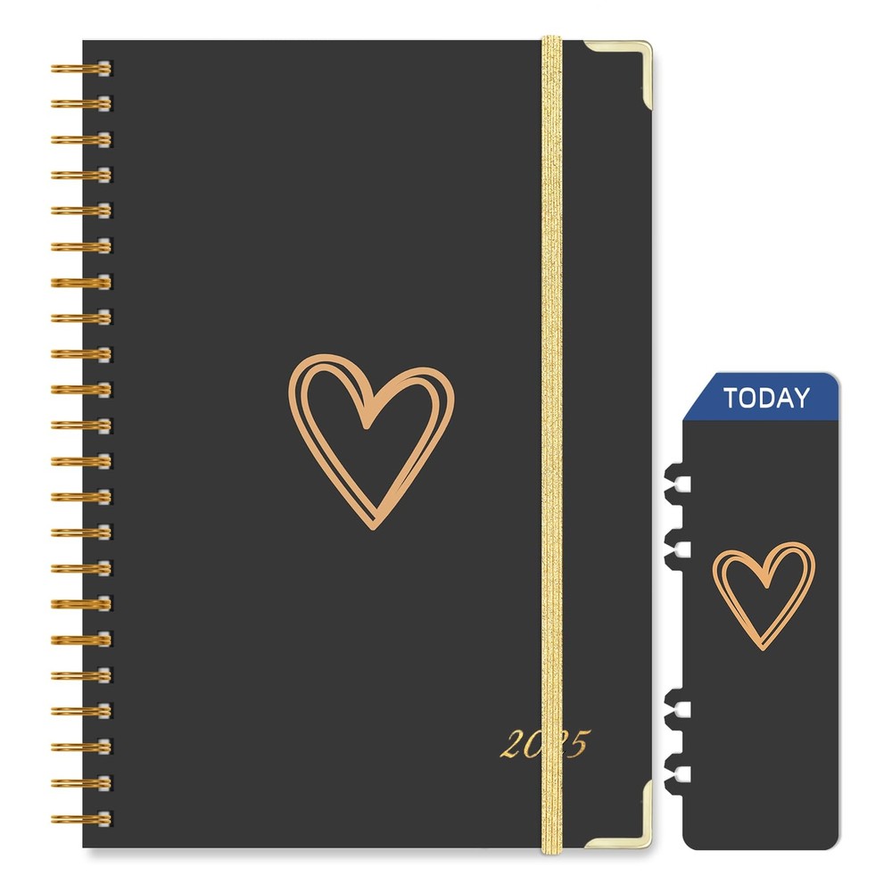 Knagsfa 2025 Monthly Planner Jan 2025 - Dec 2025 Weekly Monthly Planner 6.5