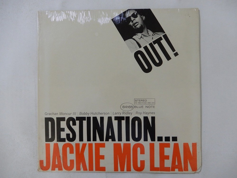 Jackie McLean Destination... Out! Blue Note BST-84165 US sealed VINYL LP