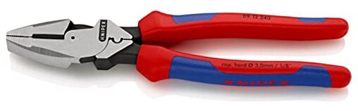 09 12 240 9.5-Inch Ultra-High Leverage Lineman's with Fish Tape Puller Pliers