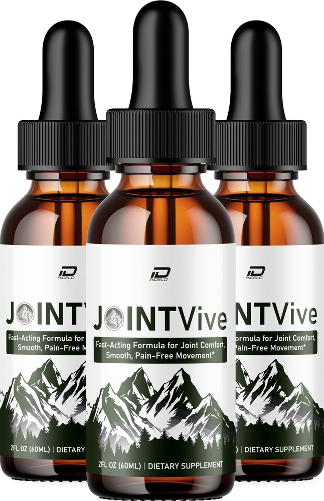 (3 Pack) JointVive – Joint Vive Extra Strength All Natural Healthy Organic