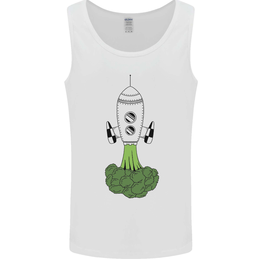 Smoked Broccoli Mens Vest Tank Top