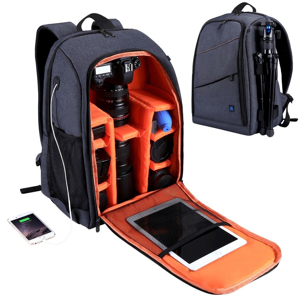 Extra Large Digital Camera Dual Shoulder Backpack for DJI Ronin-SC/Ronin-S US