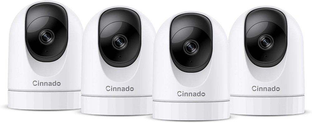 2K Smart Home Security Camera with 24/7 Monitoring Alexa Google Home
