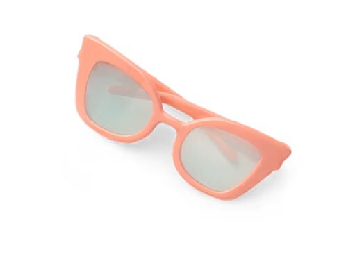 American Girl orange-framed sunglasses for 18'' doll Orange You Glad It's Summer