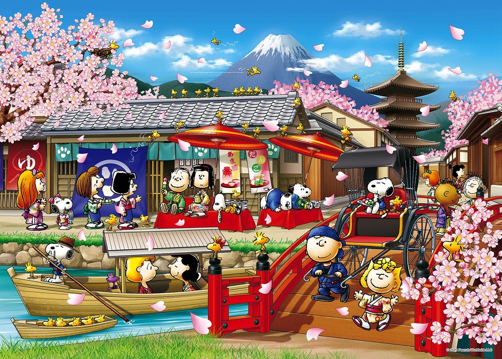 Epoch 3000-Piece Snoopy in Japan Jigsaw Puzzle 73x102cm